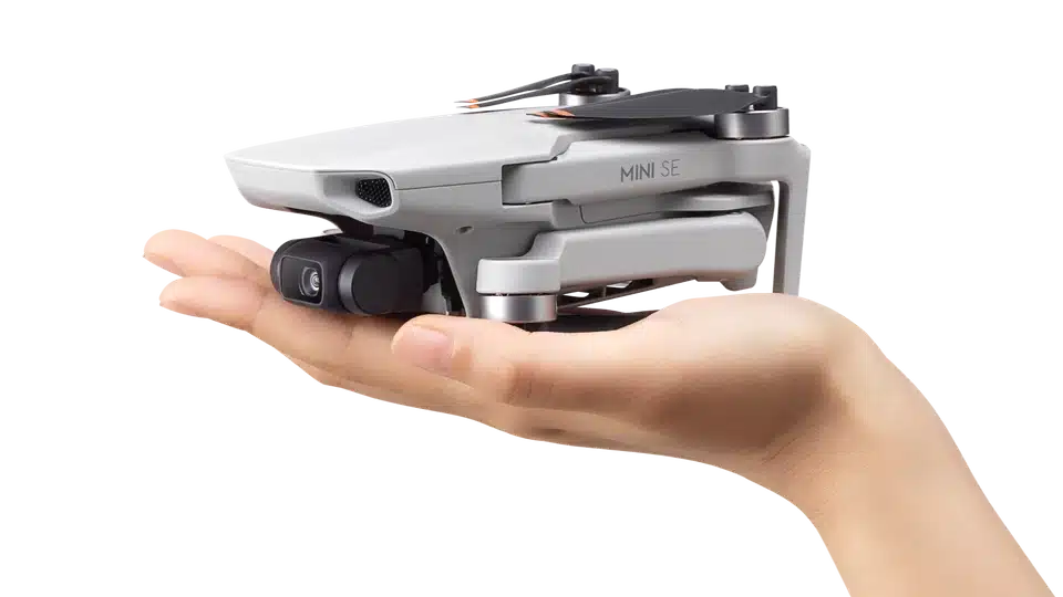 DJI Mini SE là một trong những Flycam rẻ nhất và nhẹ nhất của DJI.