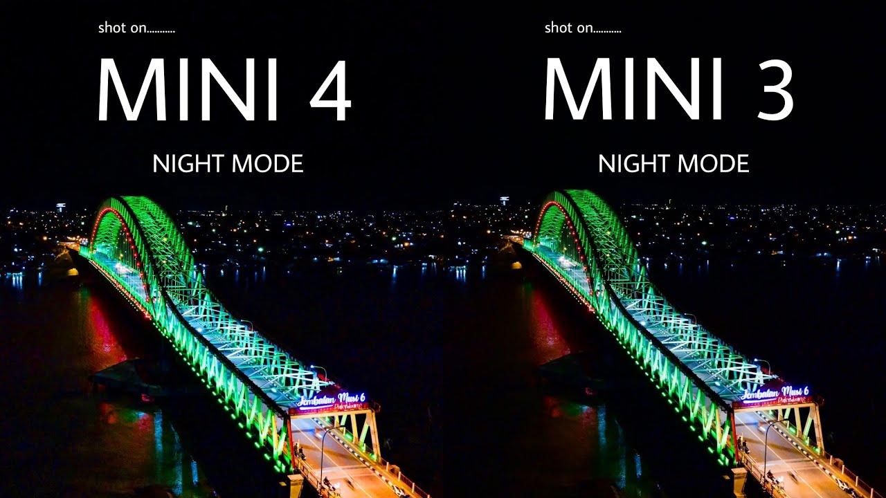 Khả năng quay video ban đêm của DJI Mini 4 Pro tốt hơn so với các phiên bản trước